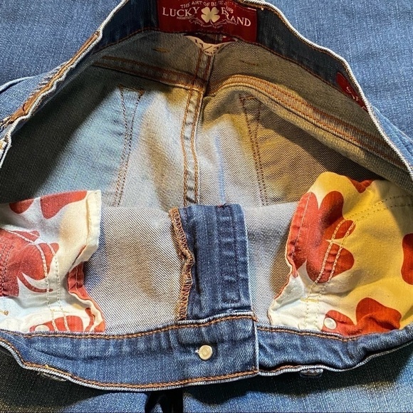 Lucky Brand Sofia Boot Mid Rise Ankle Jeans Size 14/32 - Picture 9 of 16